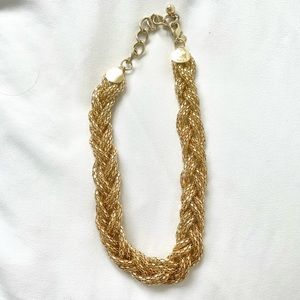 Chunky Gold Chain Statement Necklace